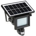 Solar powered CCTV IP PIR lamp HD cameras wireless with LED floodlight